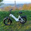bodywel Bicicletta Elettrica Fat Tire Commuter Bodywel F20 48V 15Ah con Autonomia 60-80KM, Pneumatici Fat 20"x3.0", 7 Velocità e Sospensione Anteriore per Adulti Urbani