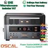 OSCAL Power Station Potenziata 2016Wh 3600W PowerMax 3600PE Ricarica Multi-Modalità Ultra-Rapida Batteria LiFePO4 2016Wh Generatore Solare con Potenza di Picco 7200W