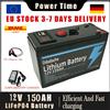 🎁 Batteria al Litio LiFePO4 12V 150Ah, per UPS, Ecoscandaglio per Kayak, Pannello Solare, Giocattoli Elettrici, Scooter, Camper, Barca