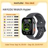 Haylou Smartwatch HAYLOU Hyper con Display AMOLED da 1,97", Supporto GPS Dual-Band, Bussola, Mappe Offline, Risposta ai Messaggi, Impermeabile 5ATM