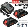 Batteria di ricambio ProCORE della serie high-end 18V, nuova batteria 21700, adatta per utensili Bosch 18V, 6.0Ah