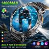 GUHUAVMI Nuovo Smartwatch Militare da Esterno 2026 per Uomo, Impermeabile 10ATM, Monitoraggio Frequenza Cardiaca, Torcia LED, Chiamate Bluetooth, Orologio Fitness