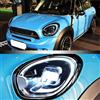 carinamoba Fari a LED per Mini Cooper Countryman R60 2010-2016 con Angel Eye DRL, Indicatore di Direzione Dinamico, Proiettore Anteriore Plug & Play