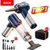 szuk Aspirapolvere per Auto Senza Fili SZUK 18000PA, Macchina per Pulizia Pieghevole Portatile, Mini Aspirapolvere Potente per Auto