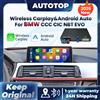 AUTOTOP Decoder Wireless CarPlay Android Auto per BMW NBT CIC CCC EVO Serie 1 2 3 4 5 6 7 X1 X3 X4 X5 F20 F21 F30 F31 F34 F10 F48 F25 F26 F15 F10 E84 E60 E90 Mini, Modulo di Integrazione OEM Auto con BT GPS