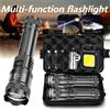 XIWANGFIRE Torcia LED Ultra Luminosa 2000LM Ricaricabile Type-C con Zoom a Lungo Raggio, Torcia Tattica per Emergenze, Campeggio e Pesca