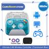 8Bitdo Gamepad wireless 8BitDo Ultimate Clear Blue 2.4G con joystick a effetto Hall per Windows 10/11 e Android