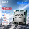 AMD Processore AMD Ryzen 7 7800X3D 5.0GHz 8-core 16-thread 5nm L3=96 MB Socket AM5 DDR5 Nuovo R7 7800x3d CPU per Gaming, ma senza dissipatore
