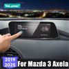 YaLumei Pellicola in Vetro Temperato per Schermo di Navigazione Auto e Copertura in TPU per Cruscotto, Compatibile con Mazda 3 BP Axela CX-30 2019-2025