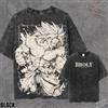 Bandai T-shirt Anime Broly Legendary Super Saiyan: cotone organico, maglietta con grafica effetto vintage
