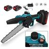 bromose Sega elettrica senza spazzole Bromose da 8 pollici, motosega elettrica a una mano, attrezzo da giardinaggio per la lavorazione del legno, sega per potatura compatibile con batteria Makita 21v.
