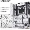MACHINIST Nuovo Prodotto: Scheda Madre MACHINIST F-X9D X99 con Supporto ARGB, TPM2.0, RAM DDR4, CPU LGA2011-3, Chipset C612, Quattro Canali, Bianca Rinforzata