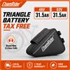 NONE Batteria ChamRider 48V 52V 30AH per E-bike, Celle Ricaricabili 21700, Triangolare, BMS 40A, Grande Capacità, 500W 1000W 1500W, Super Potente Bafang