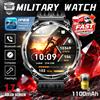 GUHUAVMI Nuovo Smartwatch da Uomo 2026 con Batteria Grande da 1100mAh, Display AMOLED, Chiamate Bluetooth, Impermeabile IP68, Torcia, Bussola, Monitoraggio Frequenza Cardiaca, Smartwatch Sportivo Militare per