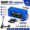 RYOBI Batteria al Litio Ricaricabile 36V 100Ah 10S4P 18650 per Scooter Elettrico, E-bike, Accumulo Energetico Fai-da-Te - Magazzino UE