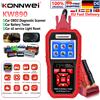 KONNWEI KW890 2026 - Tester OBD2 per Auto e Batteria, Reset Olio, Analizzatore 12V, Strumento Diagnostico Auto 3 in 1, Scanner OBDII Professionale, Lettore Codici, Spedizione Gratuita