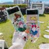 Bandai Custodia Morbida in TPU con Cordino per Samsung Galaxy Z Flip 7 6 5 4 3, Design Anime Giapponese Sailor Moon Tsukino Usagi