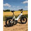 bodywel Bicicletta Elettrica Bodywel F20 con Pneumatici Larghi - Batteria 48V 15Ah, Autonomia 80 km, Sospensioni, Telaio Basso a 7 Rapporti, Spedizione da Magazzino UE