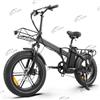 CEAYA Bicicletta Elettrica CMACEWHEEL GW20 con Batteria 48V18AH, E-bike con Pneumatici Fat da 20 Pollici, Mountain Bike a 7 Velocità con Display LCD