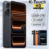 K-Touch Nuovo Smartphone Android 5G iFone 17 Pro Maxi 7.3HD 22G+2TB Telefoni Cellulari Smart Dual Sim 7800mAh Sbloccato 16+48MP Versione Globale