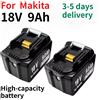 DAWEIKALA Batteria ad alta capacità 2026 per Makita 18V 9Ah, batteria al litio 18650 di ricambio per utensili elettrici Makita BL1830 BL1860 BL1890 LXT400, spedizione dalla Polonia.