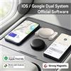 RSH 1/4 Pezzi Localizzatore GPS Magnetico Potente per Auto Android/Apple, Dispositivo Antifurto e di Posizionamento per Veicoli, Compatibile con iOS/Google