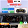 AUTOTOP Cruscotto Digitale LCD Linux da 12,3 Pollici per VW Golf7 7.5 R-Line GTI GTE R MK7 2013-2020, Pannello Strumenti con Carplay Wireless e Android Auto, Cockpit Virtuale
