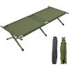 Letto Pieghevole da Campeggio Portatile Ultra Leggero Compatto, Letto per Tenda Facile da Montare per Adulti e Bambini, Lettino da Viaggio per Campeggio, Escursionismo, Backpacking
