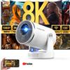 Magcubic Proiettore Magcubic HY320Pro Versione Aggiornata di HY300 Pro, Full HD 1080P Nativo, Autofocus, Android 14, Controllo Vocale, Cinema Domestico Portatile