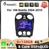 podofo Autoradio Podofo 9" 4G 8-core 8+128G per Volkswagen Beetle 2004-2010 con WIFI, GPS, DAB, schermo IPS, lettore multimediale video per auto, AM, FM, RDS
