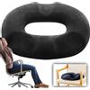 NONE Cuscino a ciambella comfort per emorroidi, in memory foam, per sedia da ufficio, per emorroidi, cuscino per prostata, cuscino per gravidanza