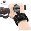 West Biking Specchietto retrovisore da polso per bicicletta WEST BIKING, regolabile, grandangolare, visione chiara, accessorio per ciclismo.