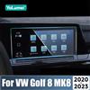 YaLumei Pellicola protettiva in vetro temperato per schermo GPS auto, accessori per Volkswagen VW Golf 8 MK8 2020 2021 2022 2023 GTI R R-line
