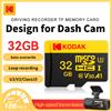 Kodak Scheda di memoria Micro SD ad alta velocità KODAK per registratore di guida 16GB 32GB 64GB 128GB 100MB/s Registrazione fluida 4K e in loop Schede Micro SD