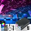 VASTFIRE Kit Fibra Ottica Twinkle 32W per Cielo Stellato, 1200 Pezzi, Luce a Stella a Doppia Porta Monocolore/Bicolore, Controllo APP e Telecomando, Opzionale Stella Cadente Bianca/RGB, per Auto, Casa, Feste