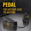 HZXVOGEN Pedale di controllo corrente HZXVOGEN per saldatura TIG, ricambio per saldatrice TIG ACDC HVT250P, pedale di controllo amperometrico preciso