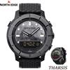 NORTH EDGE 2026 THARSIS Orologio da Uomo in Fibra di Carbonio, Impermeabile 50M, Sportivo, per Escursionismo, con Altimetro, Barometro, Bussola e Quadrante Luminoso