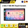 Podofo Autoradio Android Universale 7" 2 Din/MP5 Multimedia Player con CarPlay Wireless, Android Auto, Sistemi Smart per Auto, Navigazione GPS, WiFi, BT, USB/Type-C, Stereo per Auto, Autoradio FM RDS,
