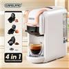 NONE CAFELFFE MK-603 Macchina da Caffè a Capsule, 4-in-1 Compatibile con Nespresso, Dolce Gusto, ESE Pod e Caffè in Polvere, Preparazione Calda e Fredda Compatta per Casa e Ufficio