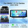 MEKEDE Disponibile in UE: Autoradio con Schermo QLED da 10.25'' 1920*720, CarPlay Wireless per BMW Serie 1, 2, 3, 4 (F20, F21, F22, F30, F32, F34, F36) 2013-2017 con Sistema NBT, Android Auto, Lettore