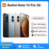 Xiaomi Redmi Note 15 Pro 5G Smartphone, NFC MTK Dimensity 7400-Ultra Display 6.83" 120Hz Fotocamera 200MP Ricarica 45W Batteria 6580mAh