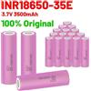 Makita Batteria agli Ioni di Litio Ricaricabile 18650 3.7V 3500mAh ad Alta Capacità 20A INR18650-35E per Torce e Dispositivi Elettrici, Magazzino UE