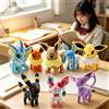 Aoger Set Combinato - Famiglia Eevee Pokémon Peluche Sylveon Umbreon Vaporeon Flareon Pikachu Bambole di Peluche Regalo di Natale per Bambini