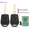 jingyuqin Telecomando Auto 315/433Mhz ID44 PCF7935 Chip 3 Pulsanti per BMW Z3 E31 E32 E34 E36 E38 E39 E46 Z3i con Lama HU58/HU92