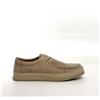 NONE Mocassini casual da uomo in pelle scamosciata, con bordo in corda di canapa intrecciata a mano, slip-on con lacci, scarpe da passeggio leggere con suola morbida per l'uso quotidiano all'aperto