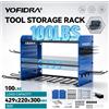 NONE YOFIDRA Organizzatore per Utensili Elettrici a 3 Livelli, Supporto da Parete, Scaffale Portautensili, Porta Trapano Resistente, Organizzazione Attrezzi da Garage