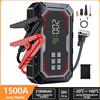 BIUBLE Avviatore di Emergenza 21800mAh, Booster Batteria Auto 1500A 12V con Compressore d'Aria Portatile 150PSI, Display LCD, Power Bank Avviatore di Emergenza (per tutti i veicoli a benzina/10L diesel),