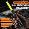 XIWANGFIRE 360 ° Lampada da Lavoro LED Rotante 5 Modalità Ricaricabile USB Base Magnetica Gancio per Appendere IP45 Impermeabile per Garage Riparazione Auto Campeggio
