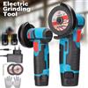 NONE Mini Smerigliatrice Angolare Cordless 12V 19500RPM, Macchina per Taglio e Lucidatura, Smerigliatrice Elettrica per Metallo e Legno, Uso Domestico Fai-da-Te, Utensile Portatile Ricaricabile