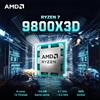 AMD Ryzen 7 9800X3D Fino a 5.2GHz Zen 5 65W TDP 8 Core 16 Thread 3D V-Cache CPU da Gaming ad Alta Frequenza e Bassa Latenza Senza Ventola